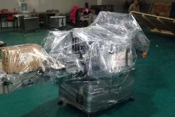 Дугуй лонхонд зориулсан хөнгөн цагаан хайлш Opp Vial шошголох машин, аж үйлдвэрийн шошго машин