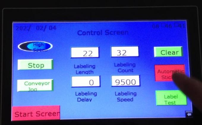 Объект илрүүлэх шидэт нүдийг автомат эргүүлдэг хоёр талт наалт шошголох машин