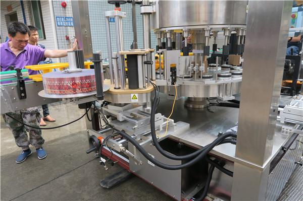 CE Rotary Sticker Labeling Machine нь дан бүрэн автомат лонхны далавчтай