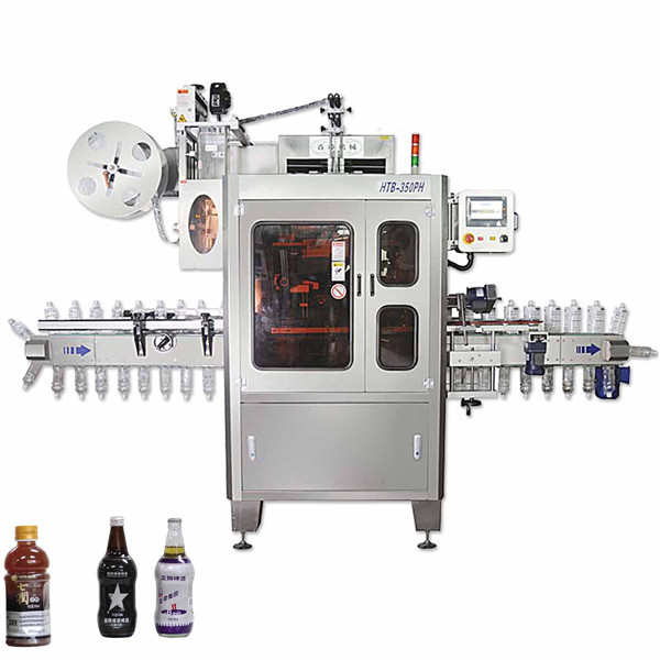 Бүрэн биеийн зэвэрдэггүй агшилттай ханцуйны шошгоны машин Өндөр хурдны 200BPM 3.5KW