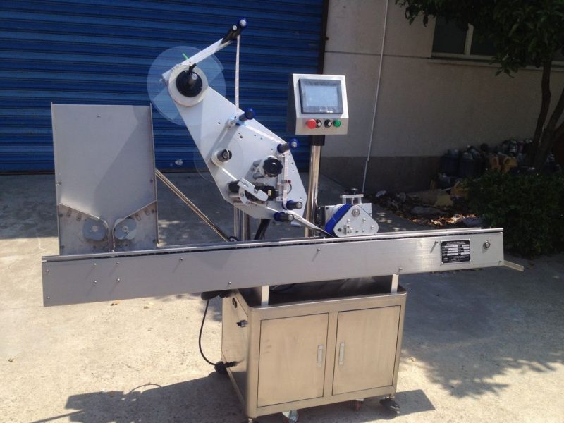 Жижиг пенициллин лонхны шошгоны наалт нийлүүлэгчдэд зориулж захиалсан автомат хуруу шилний шошголох машин