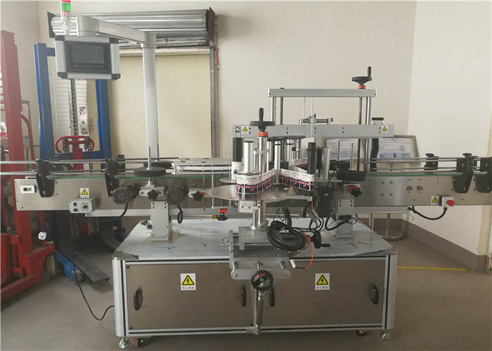 Хятад зууван лонх нийлүүлэх зориулалттай 2 толгой урд ба арын хоёр хажуугийн наалт шошголох машин