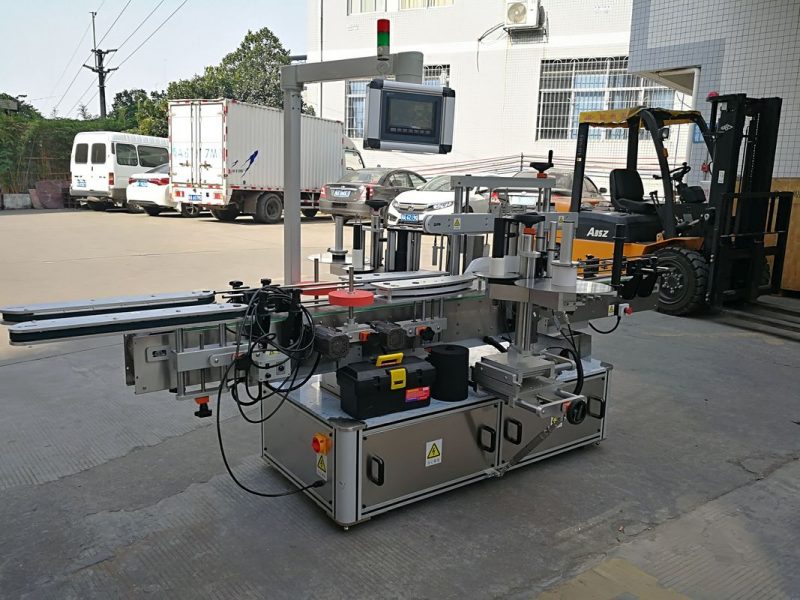 Хятад Шампунь Лонхны хоёр талт наалдамхай шошгоны машин Бүрэн автомат ханган нийлүүлэгч